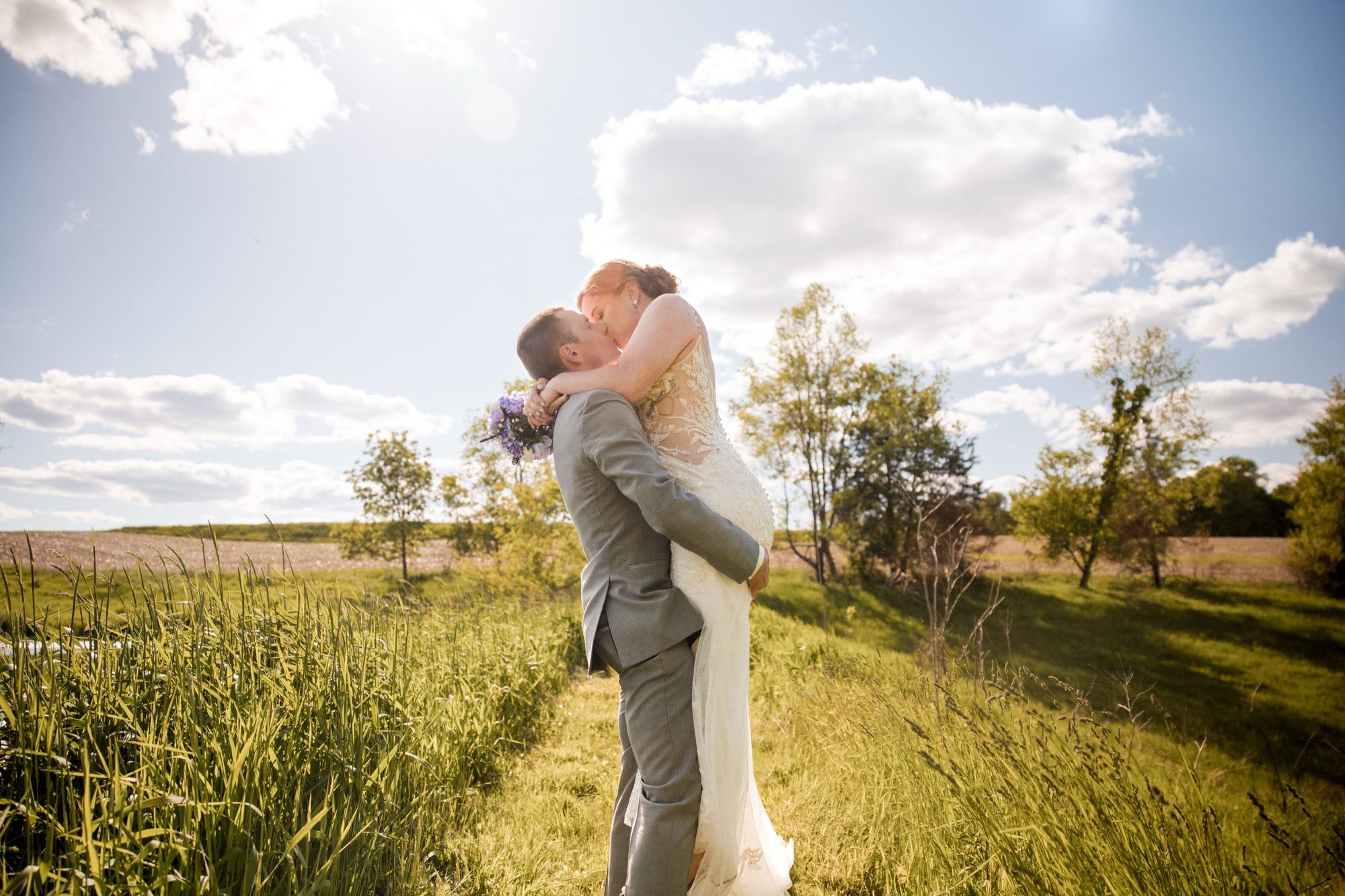 A wedding moment photographed by Professionally Driven Productions